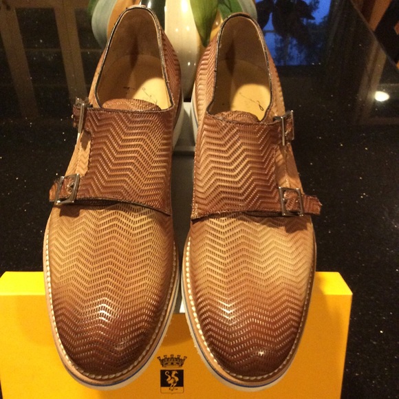 Francesco Benigno luxury boat shoes handmade Italy - Picture 1 of 6